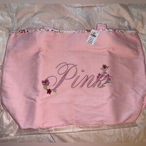 PINK GWP Canvas Tote Bag